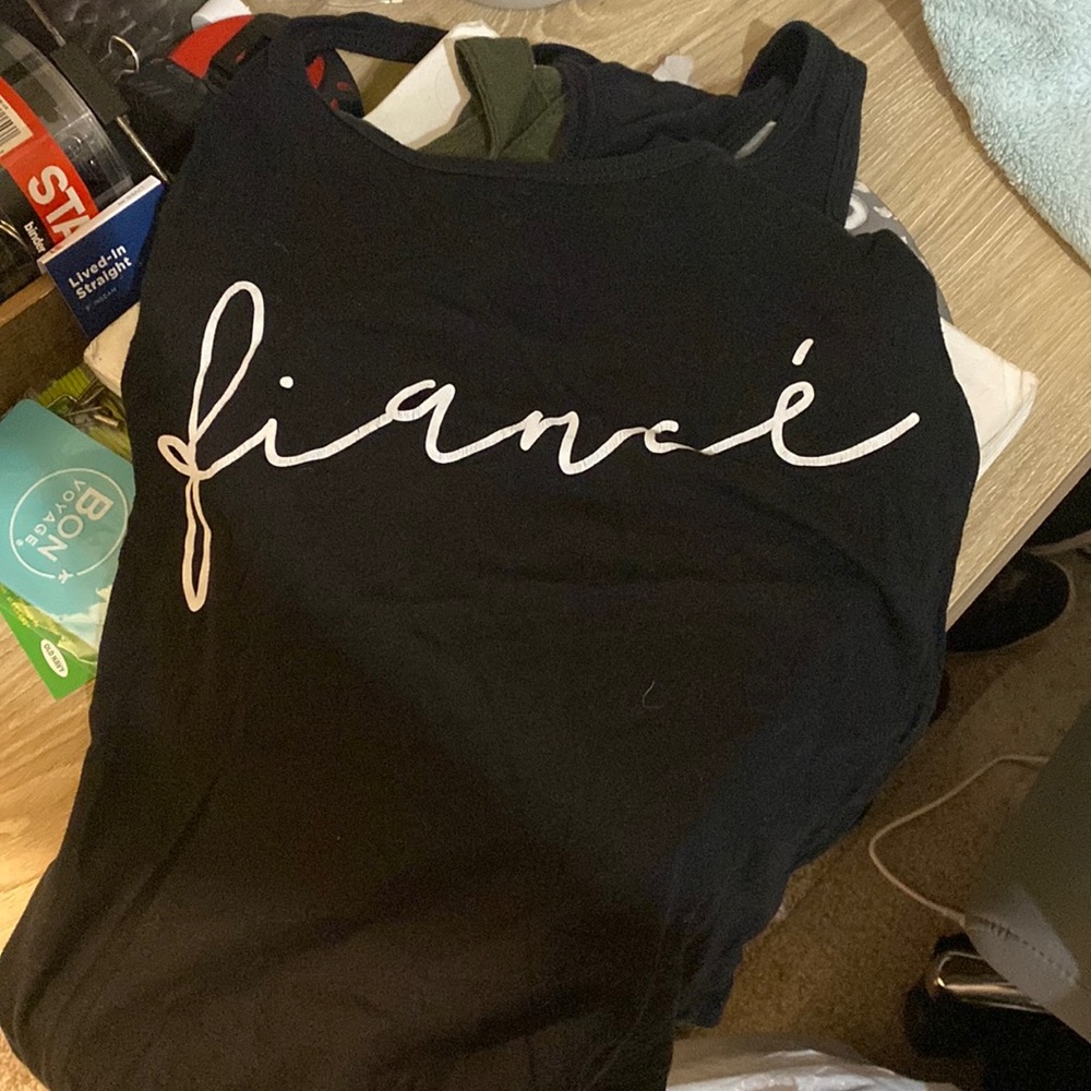 Fiancé tank top